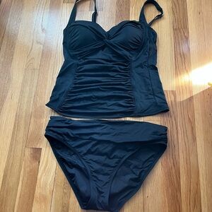 La Blanca Elegant Black Swimwear Set